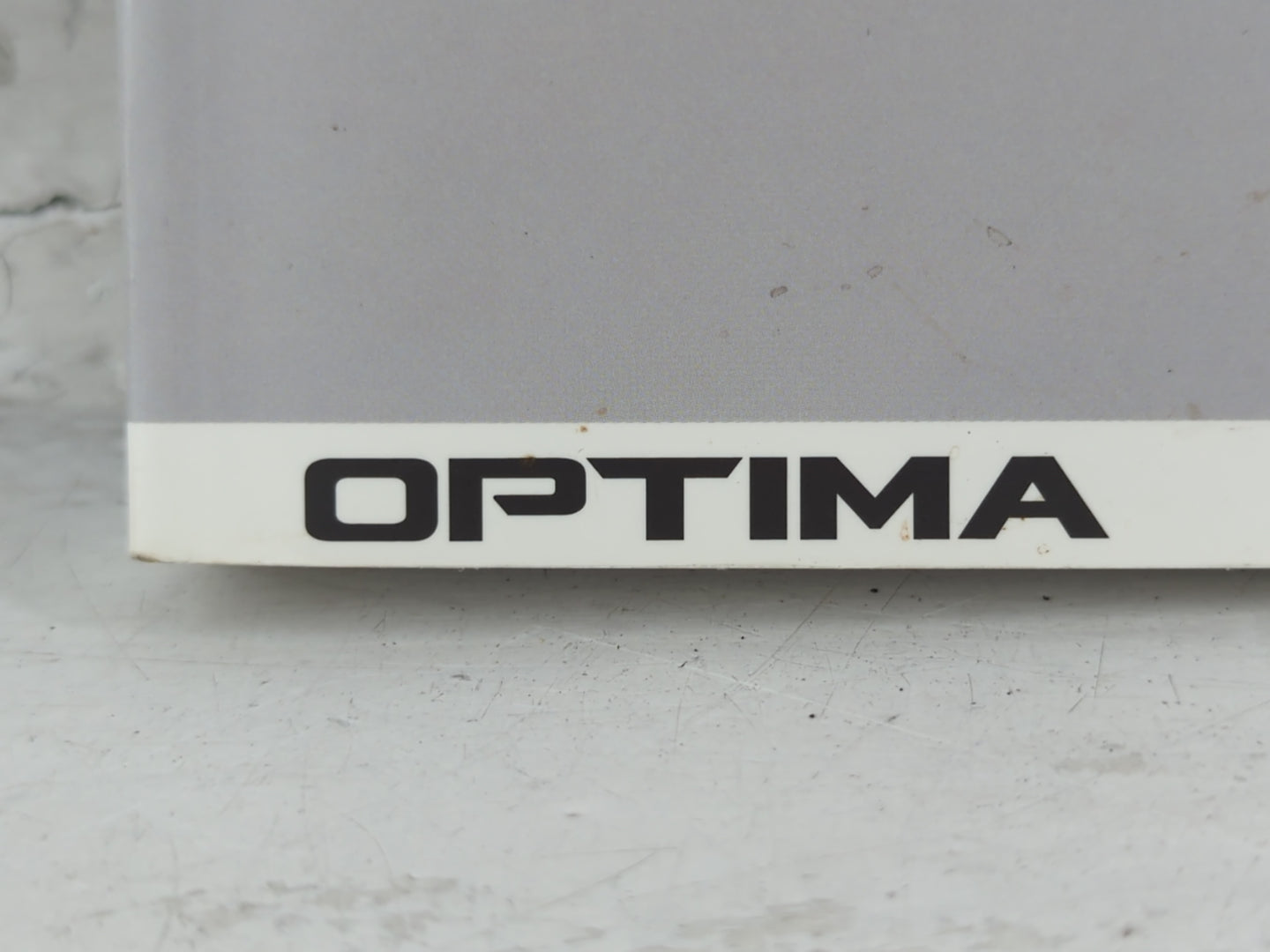 2016 Kia Optima Owners Manual Book Guide P/N:GDG5-EU5DB OEM Used Auto Parts - Oemusedautoparts1.com