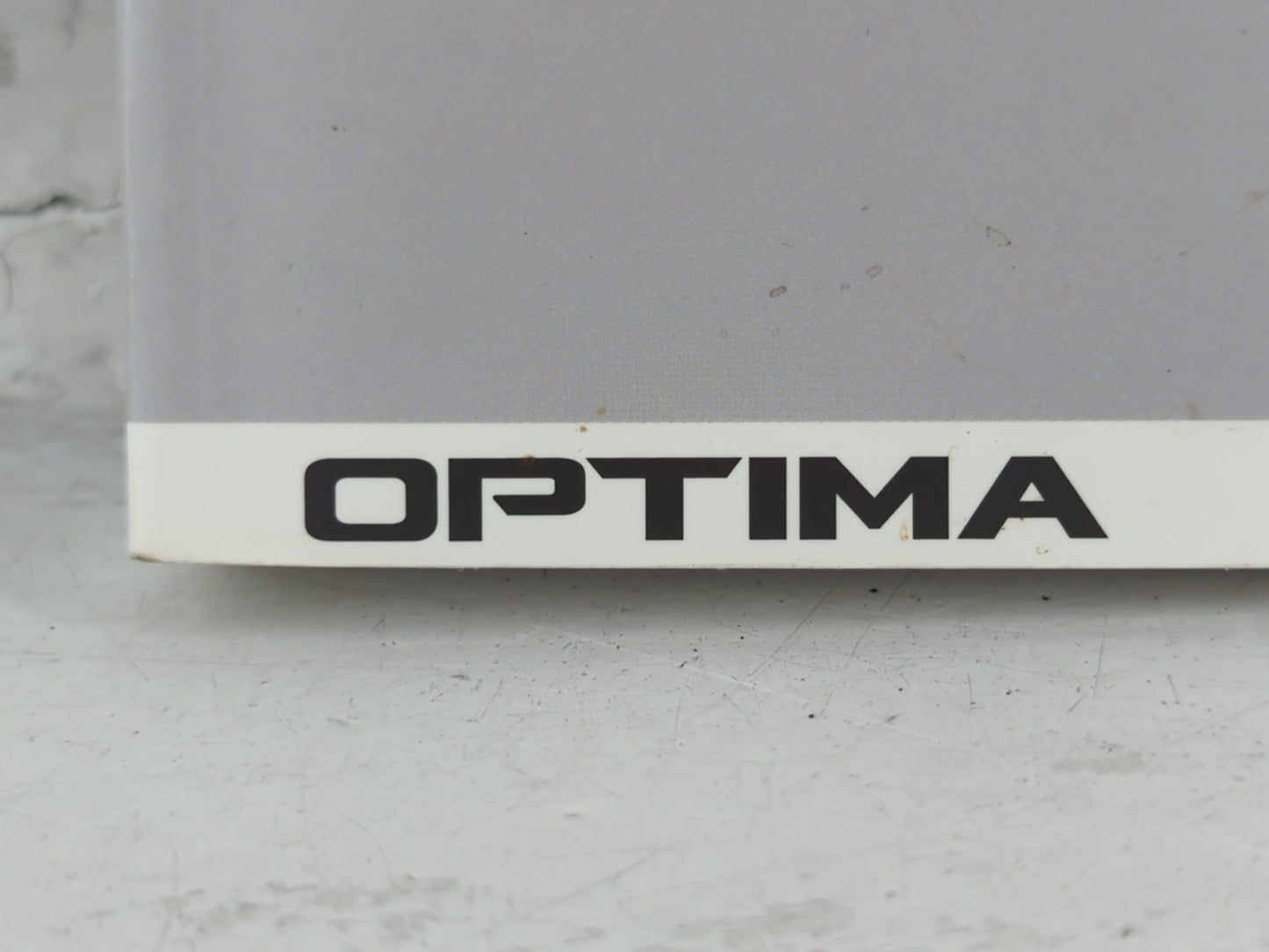 2016 Kia Optima Owners Manual Book Guide P/N:GDG5-EU5DB OEM Used Auto Parts - Oemusedautoparts1.com