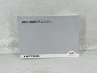2016 Kia Optima Owners Manual Book Guide P/N:GDG5-EU65E OEM Used Auto Parts - Oemusedautoparts1.com