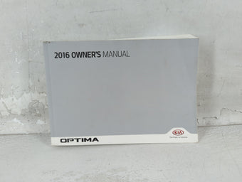 compare product 2016 Kia Optima Owners Manual Book Guide P/N:GDG5-EU65E OEM Used Auto Parts