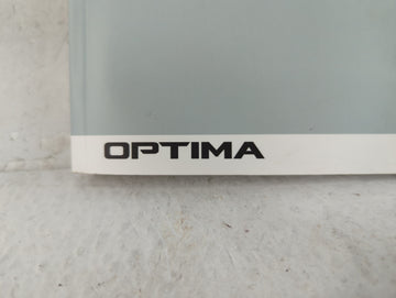 2016 Kia Optima Owners Manual Book Guide P/N:GDG5-EU65E OEM Used Auto Parts