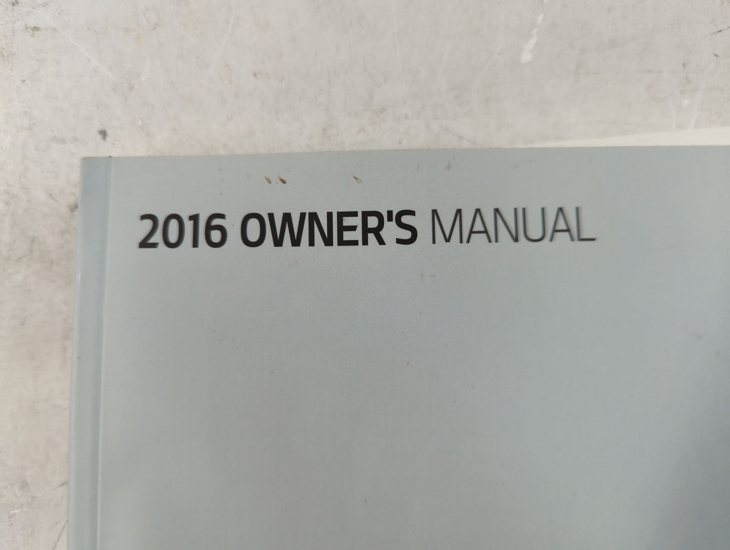 2016 Kia Optima Owners Manual Book Guide P/N:GDG5-EU65E OEM Used Auto Parts - Oemusedautoparts1.com