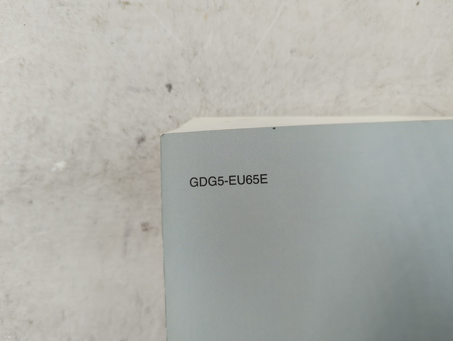 2016 Kia Optima Owners Manual Book Guide P/N:GDG5-EU65E OEM Used Auto Parts - Oemusedautoparts1.com