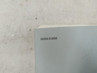 2016 Kia Optima Owners Manual Book Guide P/N:GDG5-EU65E OEM Used Auto Parts - Oemusedautoparts1.com