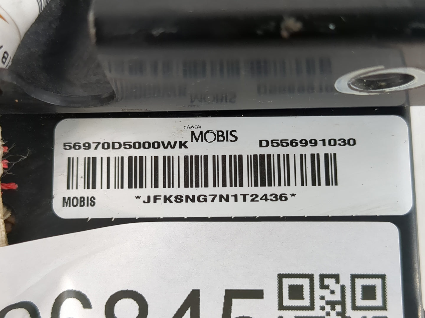 2016-2020 Kia Optima Air Bag Driver Left Steering Wheel Mounted P/N:56970D5000WK Fits Fits 2016 2017 2018 2019 2020 OEM Used