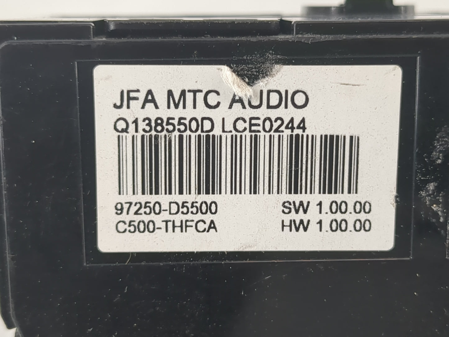 2016-2018 Kia Optima Climate Control Module Temperature AC/Heater Replacement P/N:97250-D5500 Fits Fits 2016 2017 2018 OEM U