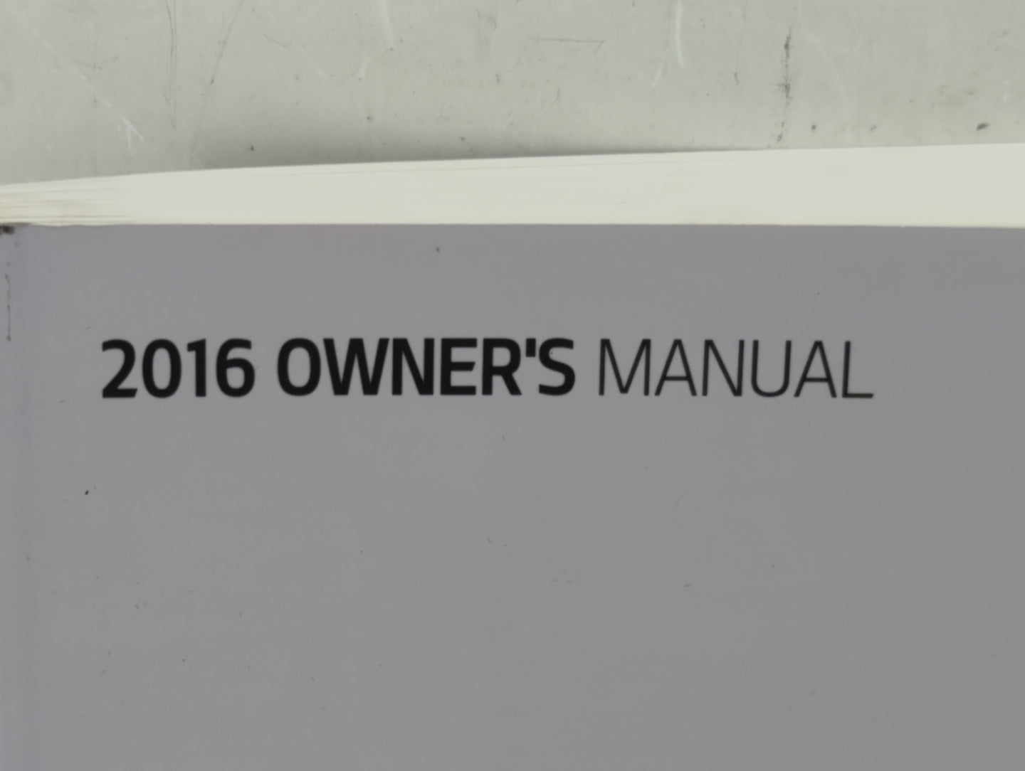 2016 Kia Optima Owners Manual Book Guide P/N:GDG5-EU5OA OEM Used Auto Parts - Oemusedautoparts1.com