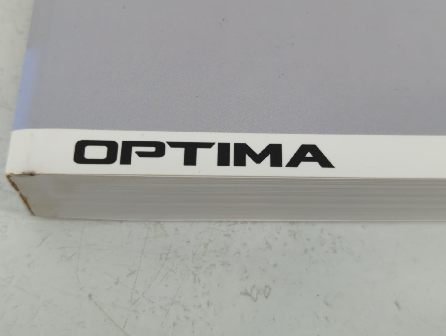 2016 Kia Optima Owners Manual Book Guide P/N:GDG5-EU5OA OEM Used Auto Parts - Oemusedautoparts1.com