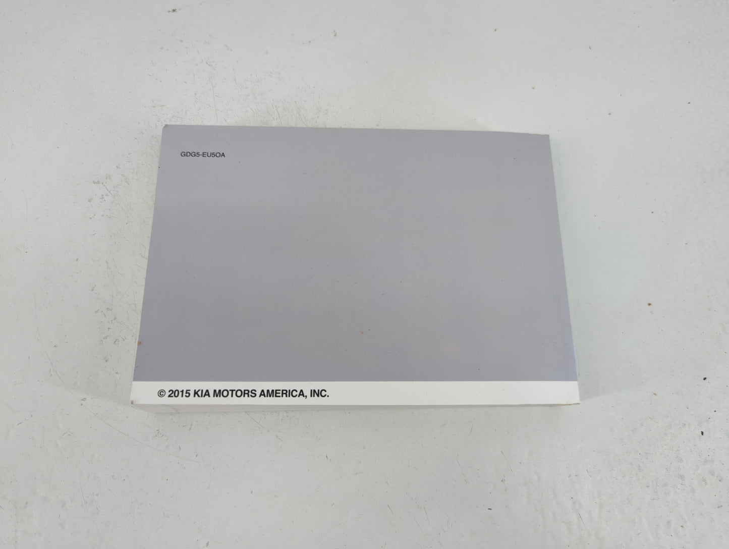 2016 Kia Optima Owners Manual Book Guide P/N:GDG5-EU5OA OEM Used Auto Parts - Oemusedautoparts1.com