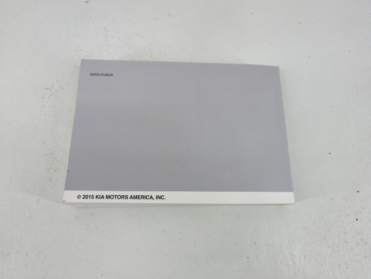 2016 Kia Optima Owners Manual Book Guide P/N:GDG5-EU5OA OEM Used Auto Parts - Oemusedautoparts1.com