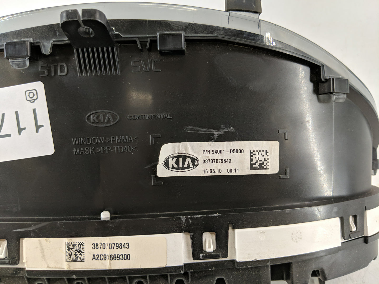 2016-2018 Kia Optima Instrument Cluster Speedometer Gauges P/N:94001-D5000 Fits Fits 2016 2017 2018 OEM Used Auto Parts - Oe
