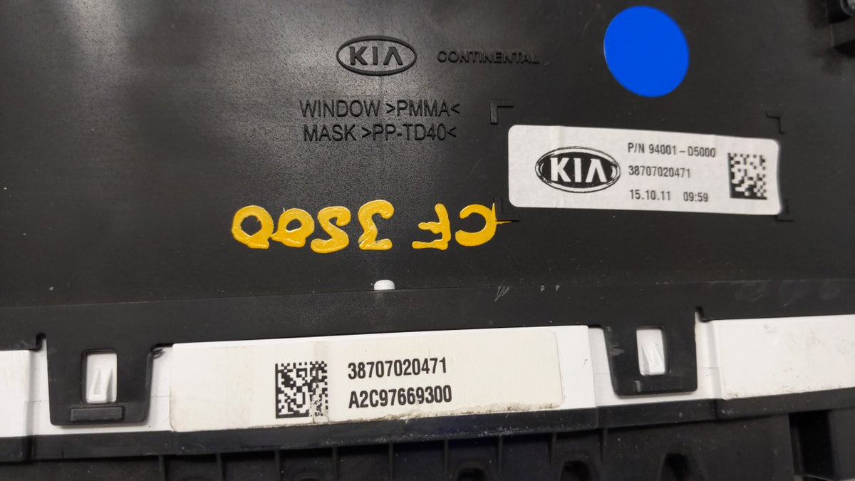 2016-2018 Kia Optima Instrument Cluster Speedometer Gauges P/N:94001-D5000 94001-D5500 Miles:52K Fits Fits 2016 2017 2018 OE
