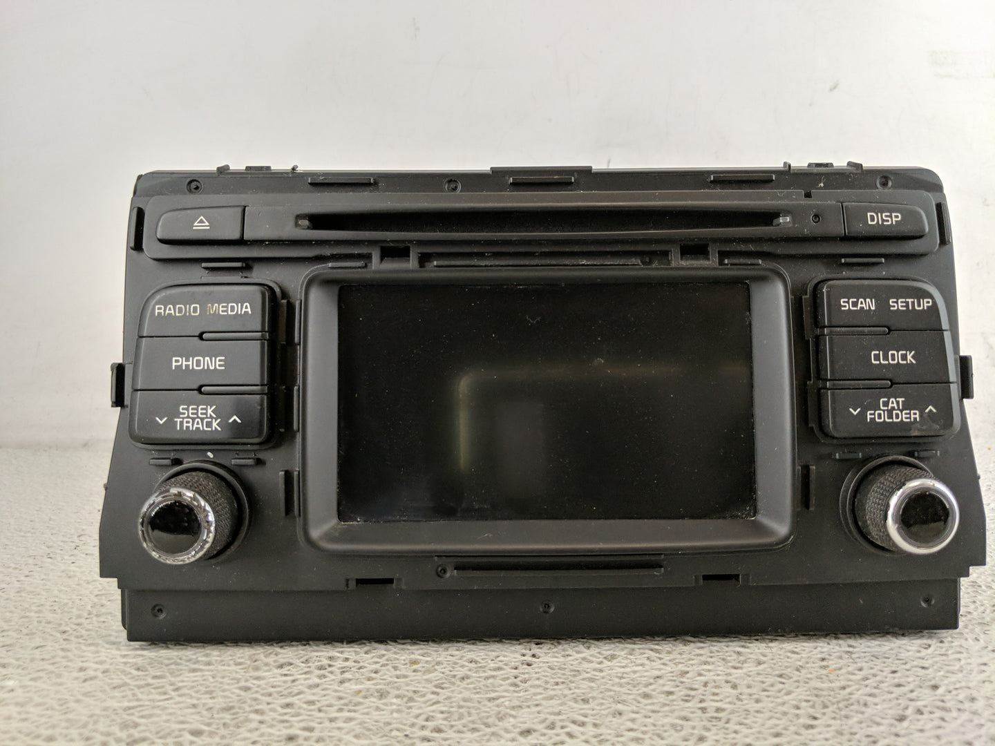 2016-2018 Kia Optima Radio AM FM Cd Player Receiver Replacement P/N:96180-D5100WK Fits Fits 2016 2017 2018 OEM Used Auto Par