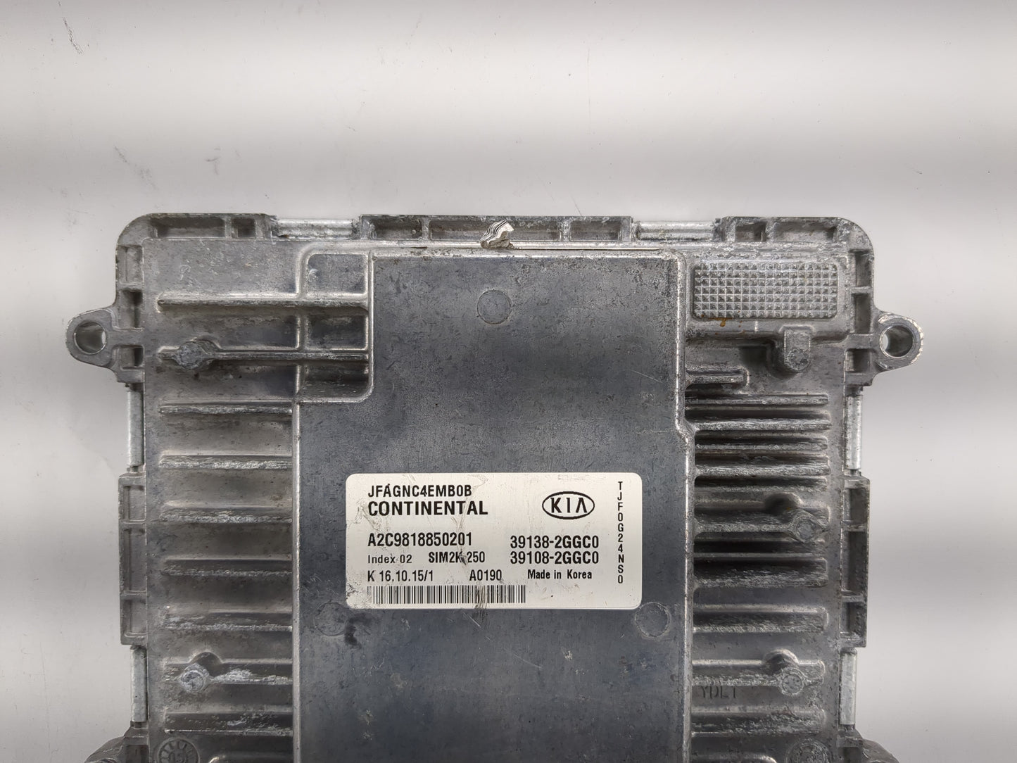 2016-2018 Kia Optima PCM Engine Control Computer ECU ECM PCU OEM P/N:39108-2GGC0 39138-2GGC0 Fits Fits 2016 2017 2018 OEM Us