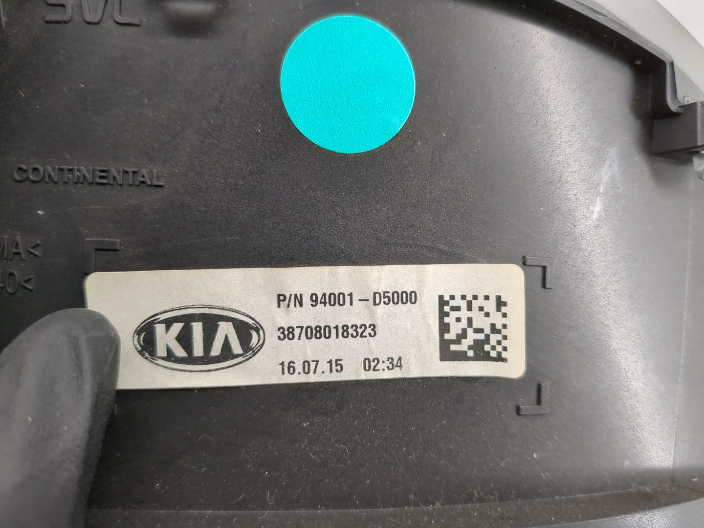 2016-2018 Kia Optima Instrument Cluster Speedometer Gauges P/N:94001-D5000 Fits Fits 2016 2017 2018 OEM Used Auto Parts - Oe