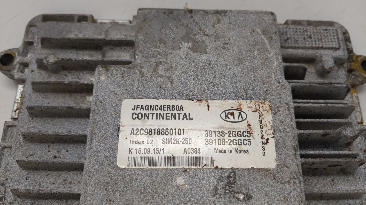 2016-2018 Kia Optima PCM Engine Control Computer ECU ECM PCU OEM P/N:39138-2GGC5 39108-2GGC5, 39138-2GGC6 Fits Fits 2016 201