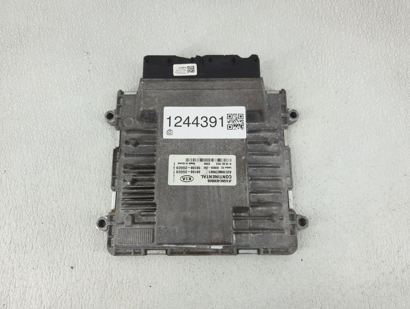 2016-2018 Kia Optima PCM Engine Control Computer ECU ECM PCU OEM P/N:39108-2GGC0 39138-2GGC0 Fits Fits 2016 2017 2018 OEM Us