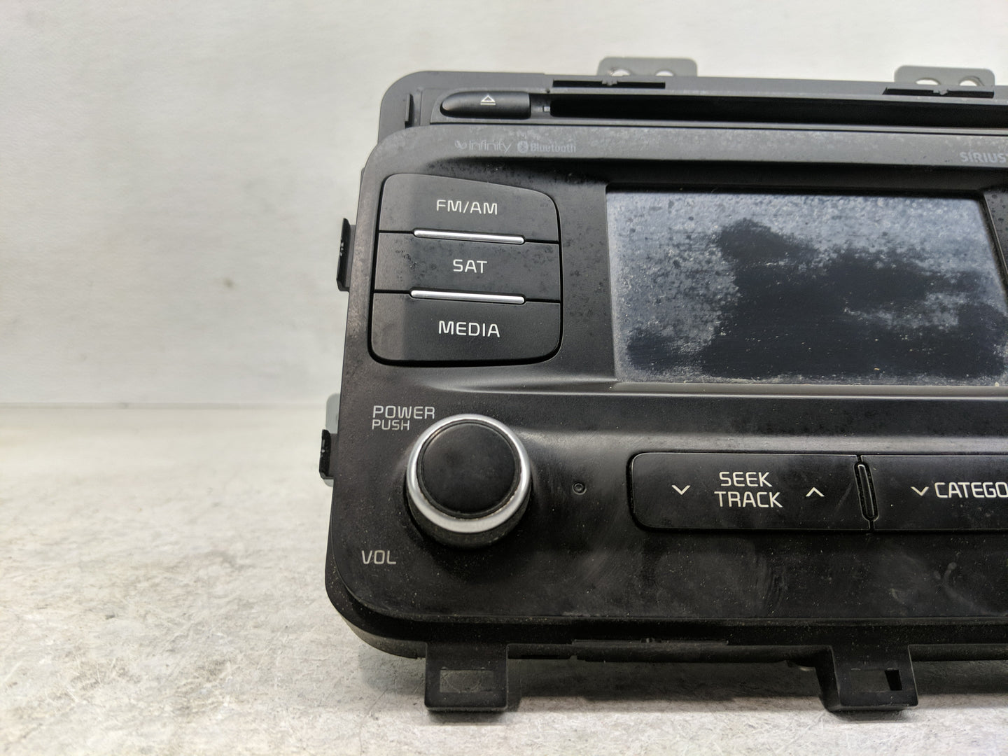 2015 Kia Optima Radio AM FM Cd Player Receiver Replacement P/N:96160-4CAA1CA Fits OEM Used Auto Parts - Oemusedautoparts1.co