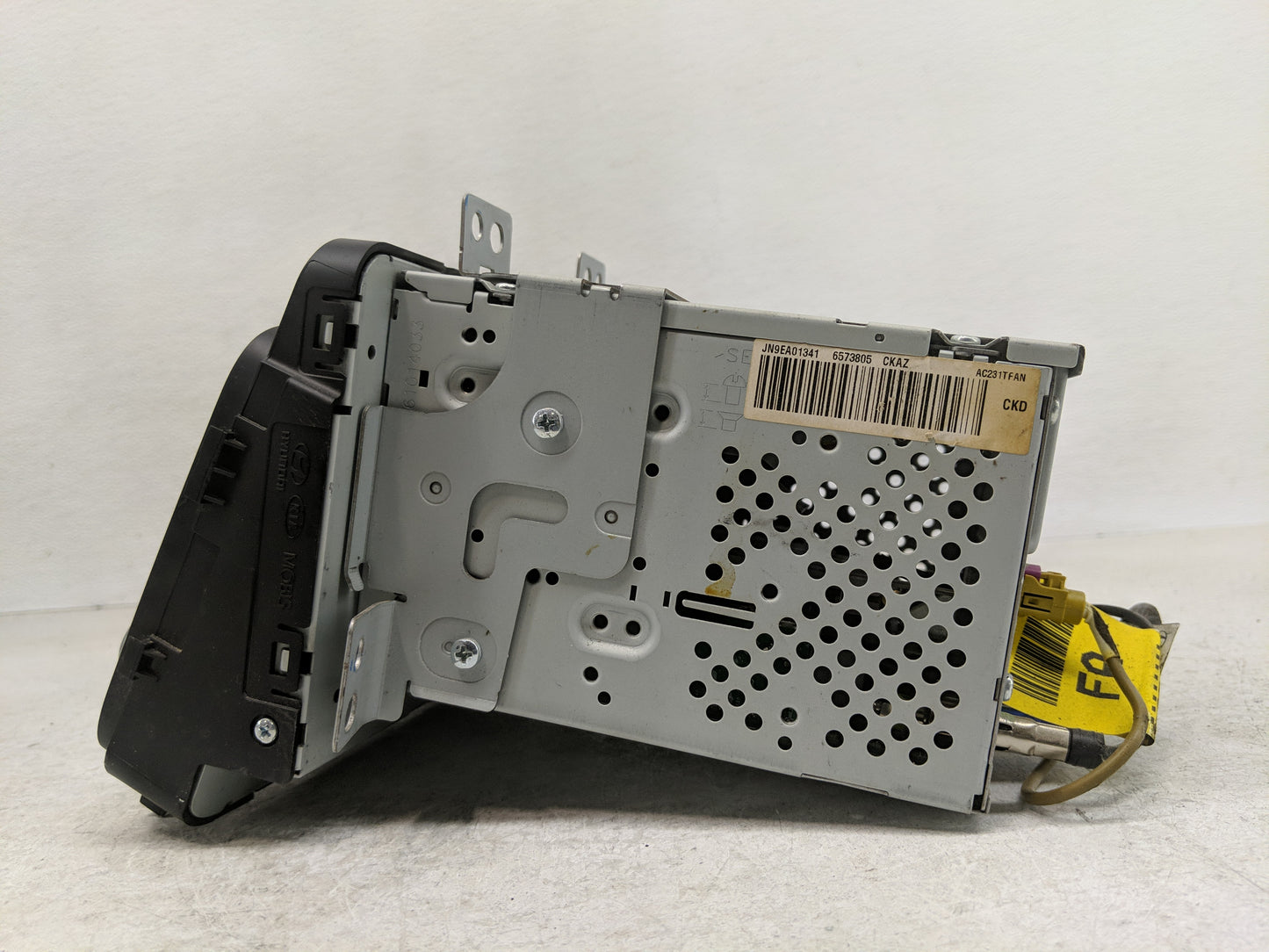 2015 Kia Optima Radio AM FM Cd Player Receiver Replacement P/N:96160-4CAA1CA Fits OEM Used Auto Parts - Oemusedautoparts1.co