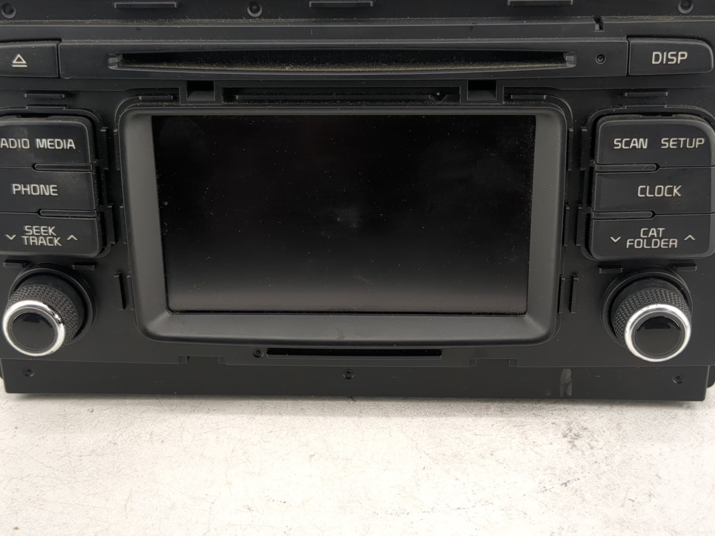 2016-2018 Kia Optima Radio AM FM Cd Player Receiver Replacement P/N:96160-D5100WK Fits Fits 2016 2017 2018 OEM Used Auto Par