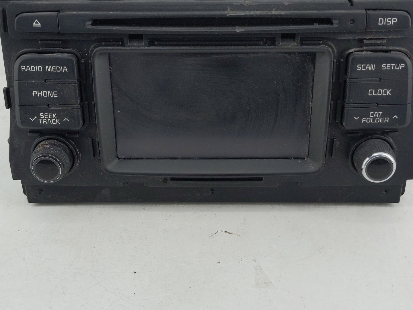 2016-2018 Kia Optima Radio AM FM Cd Player Receiver Replacement P/N:96180-D5100WK Fits Fits 2016 2017 2018 OEM Used Auto Par