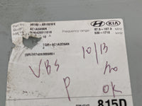2016-2018 Kia Optima Radio AM FM Cd Player Receiver Replacement P/N:96180-D5100WK Fits Fits 2016 2017 2018 OEM Used Auto Par