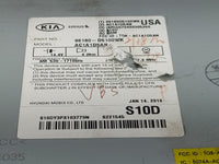 2016-2018 Kia Optima Radio AM FM Cd Player Receiver Replacement P/N:96180-D5100WK Fits Fits 2016 2017 2018 OEM Used Auto Par
