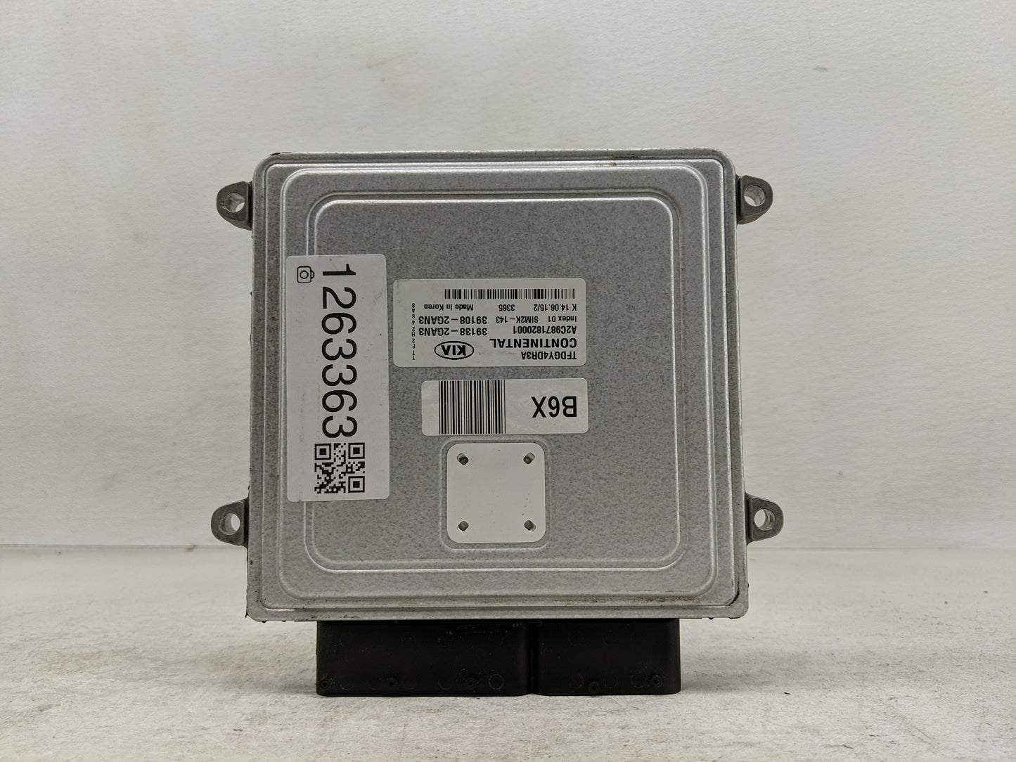 2015-2016 Kia Optima PCM Engine Control Computer ECU ECM PCU OEM P/N:39108-2GAN3 39138-2GAN3 Fits Fits 2015 2016 OEM Used Au