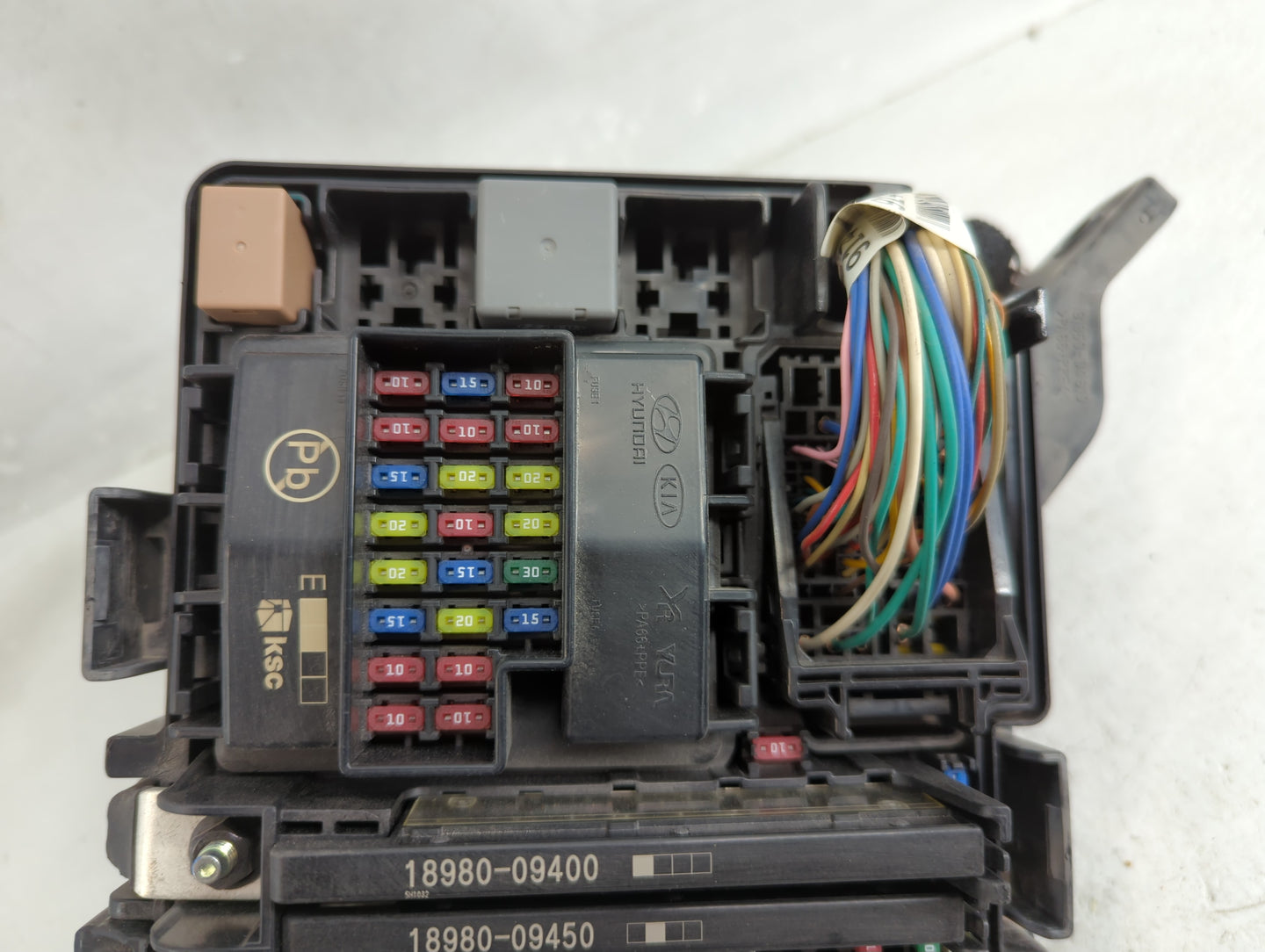 2016-2019 Kia Optima Fusebox Fuse Box Panel Relay Module P/N:91950-D5822 91202D5200JA Fits Fits 2016 2017 2018 2019 OEM Used