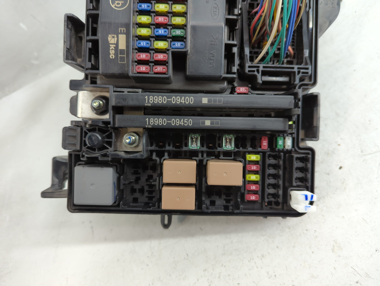 2016-2019 Kia Optima Fusebox Fuse Box Panel Relay Module P/N:91950-D5822 91202D5200JA Fits Fits 2016 2017 2018 2019 OEM Used