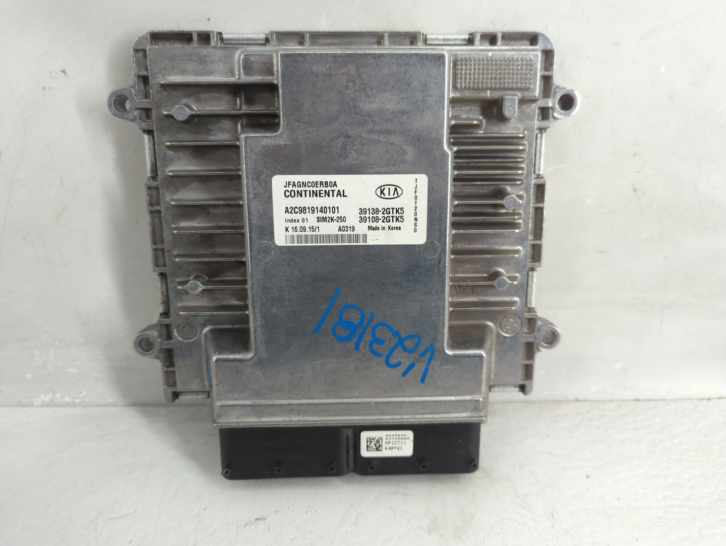 2016-2018 Kia Optima PCM Engine Control Computer ECU ECM PCU OEM P/N:822503D A2C9819140101, 39138-2GTK5 Fits Fits 2016 2017 