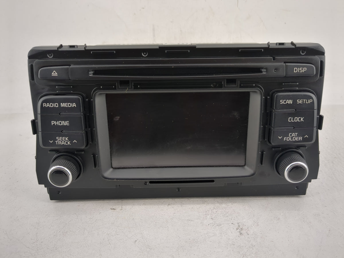2016-2018 Kia Optima Radio AM FM Cd Player Receiver Replacement P/N:96180-D5100WK Fits 2016 2017 2018 OEM Used Auto Parts - 
