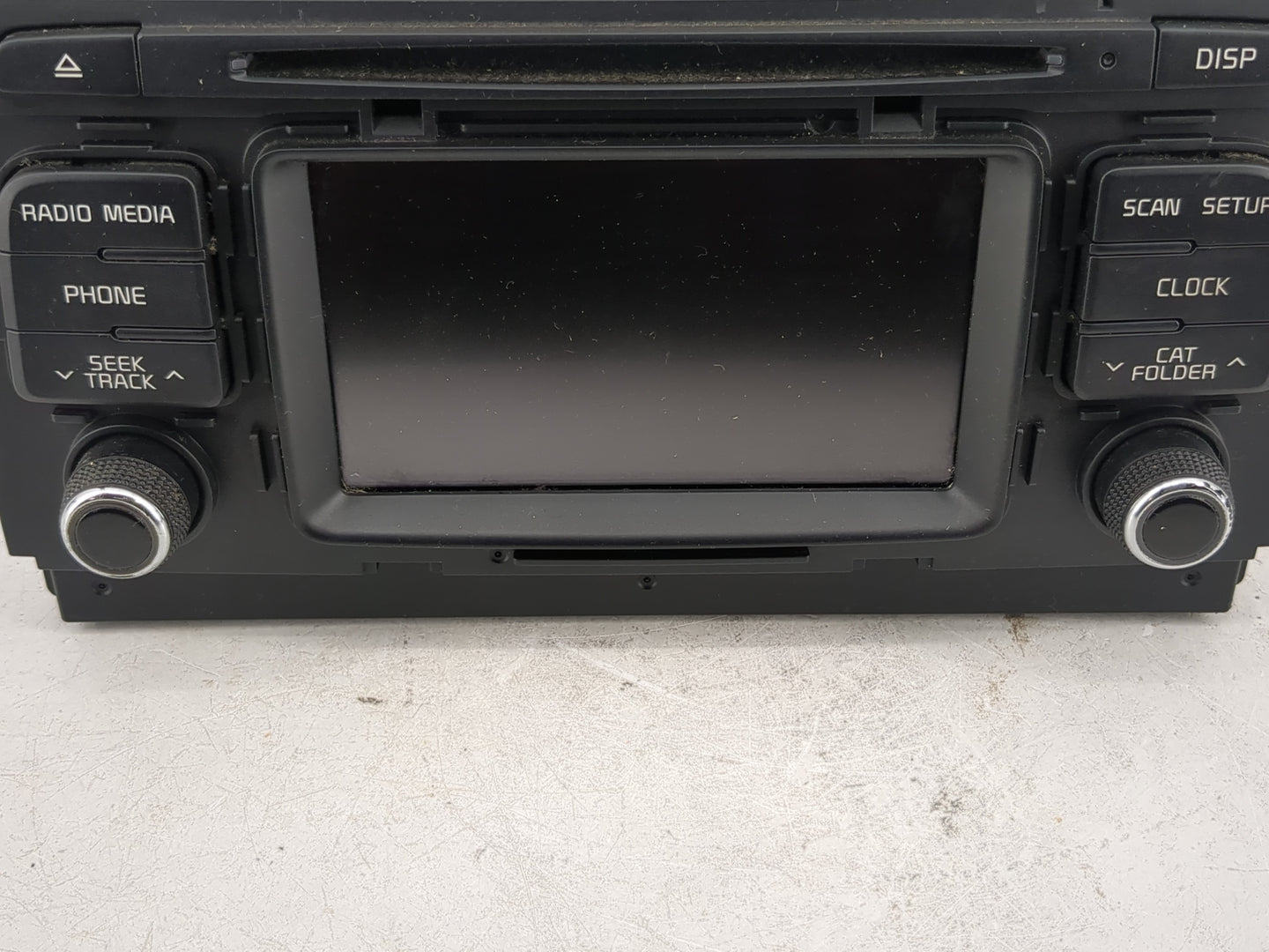 2016-2018 Kia Optima Radio AM FM Cd Player Receiver Replacement P/N:96180-D5100WK Fits Fits 2016 2017 2018 OEM Used Auto Par