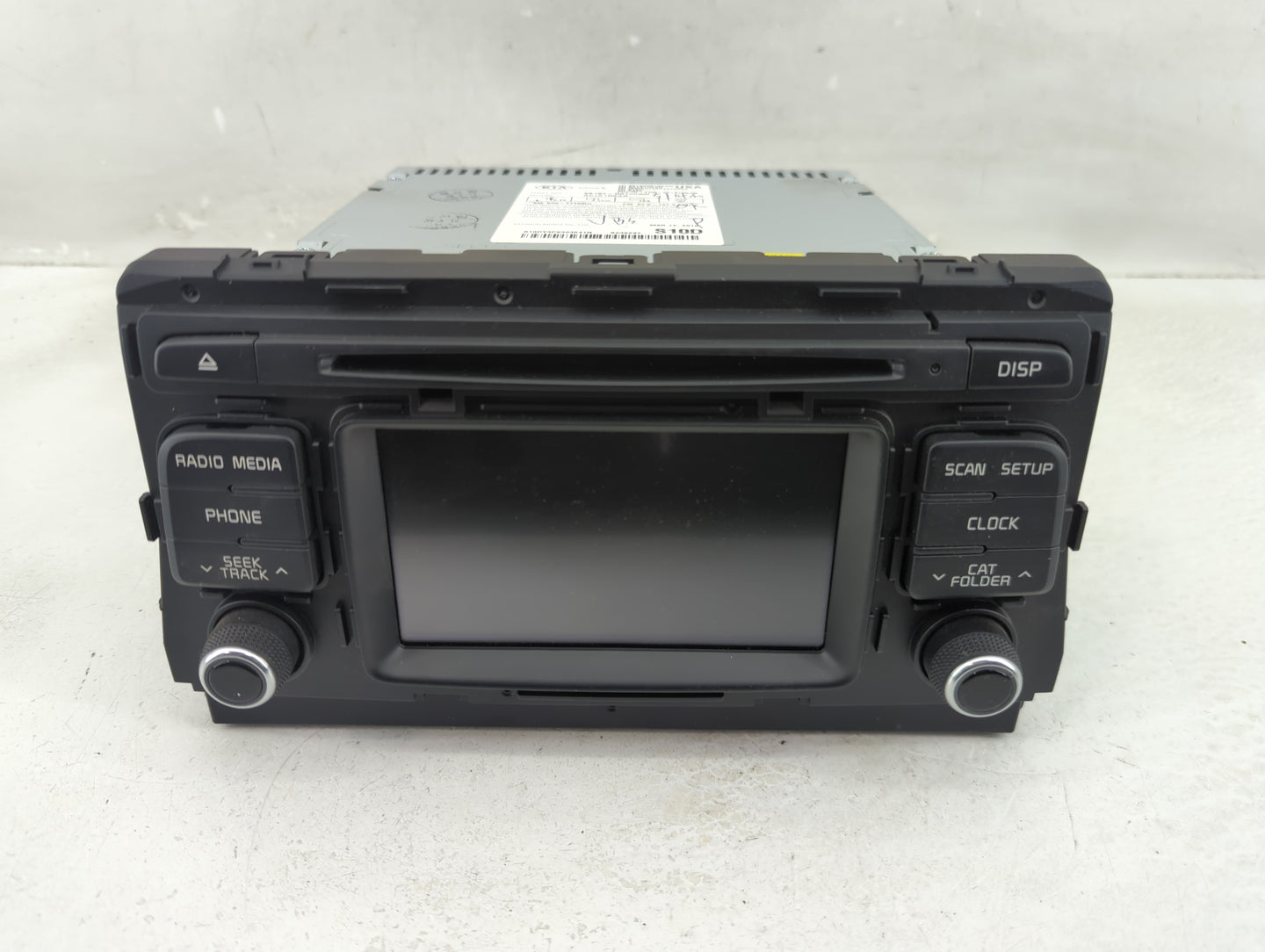 2016-2018 Kia Optima Radio AM FM Cd Player Receiver Replacement P/N:96180-D5100WK Fits Fits 2016 2017 2018 OEM Used Auto Par