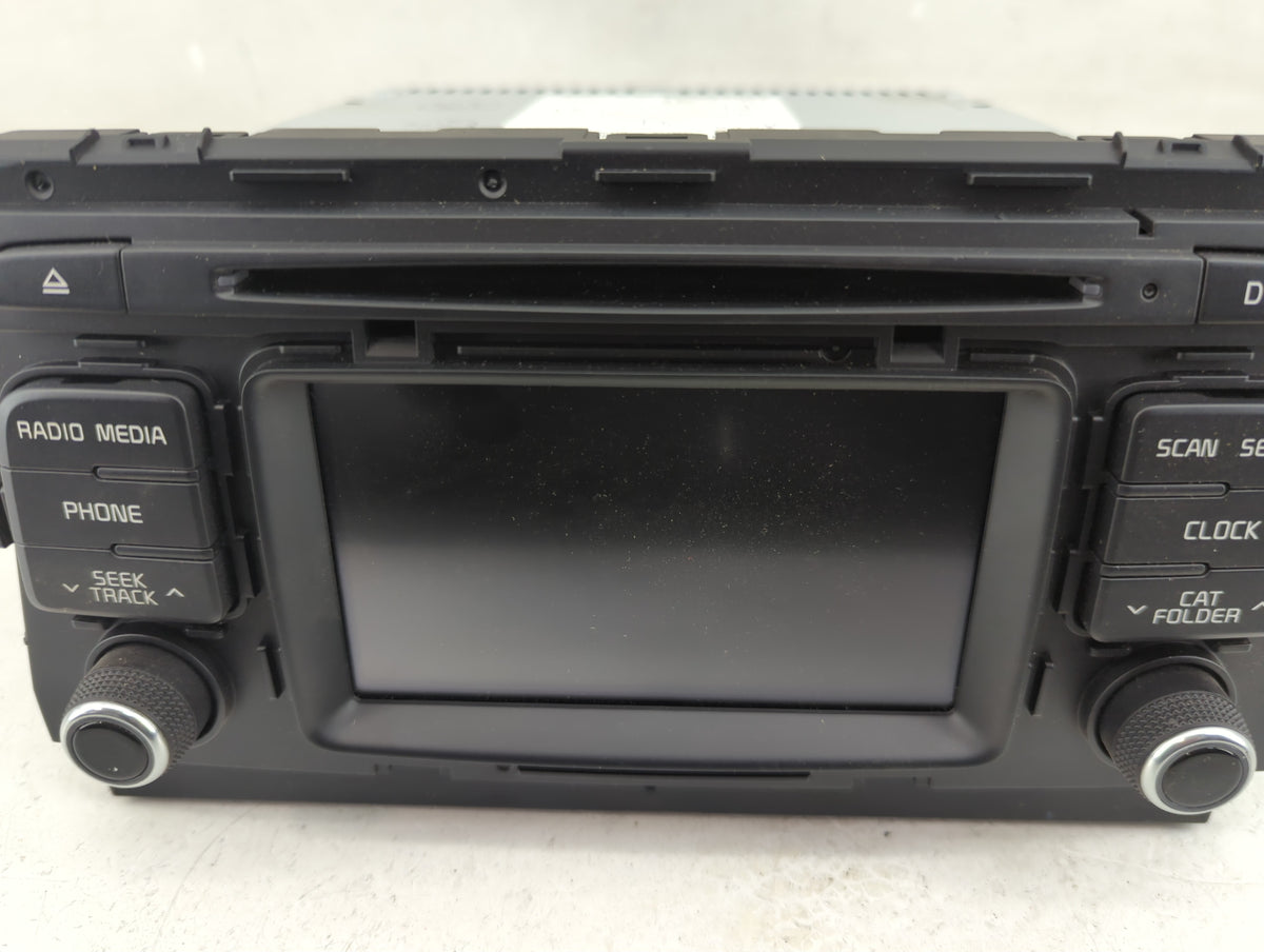 2016-2018 Kia Optima Radio AM FM Cd Player Receiver Replacement P/N:96180-D5100WK Fits 2016 2017 2018 OEM Used Auto Parts - 