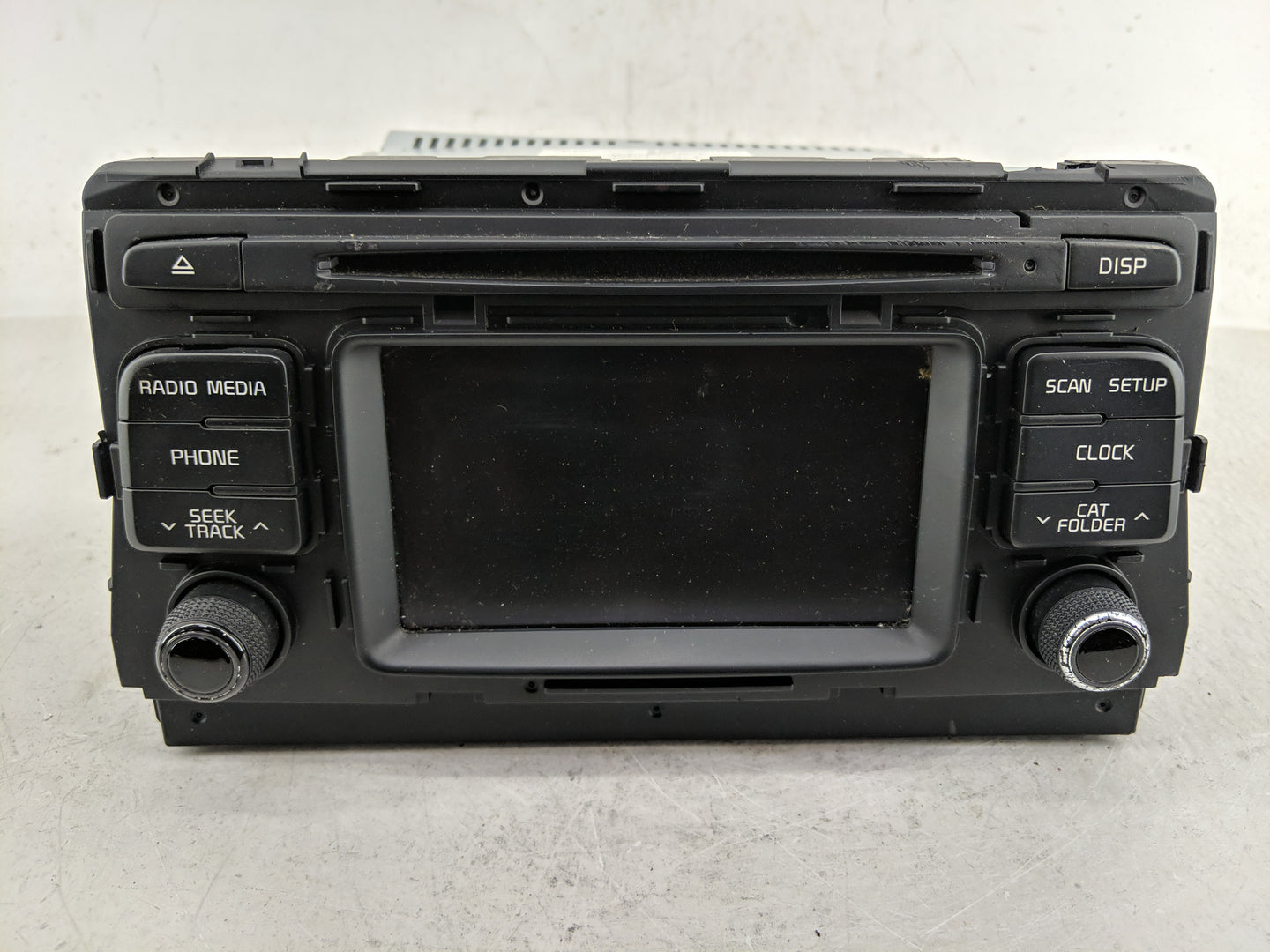 2016-2018 Kia Optima Radio AM FM Cd Player Receiver Replacement P/N:96180-D5100WK Fits Fits 2016 2017 2018 OEM Used Auto Par