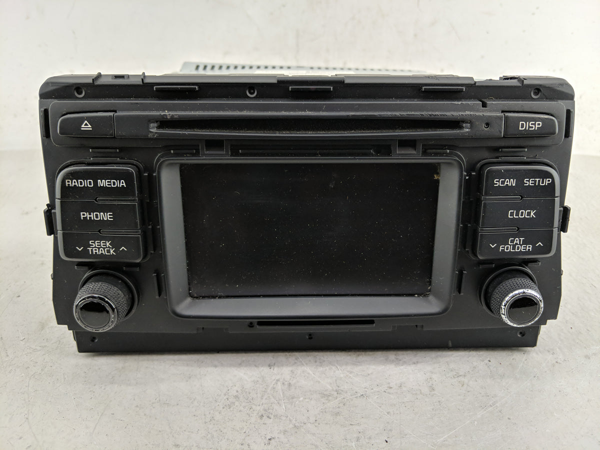 2016-2018 Kia Optima Radio AM FM Cd Player Receiver Replacement P/N:96180-D5100WK Fits Fits 2016 2017 2018 OEM Used Auto Par