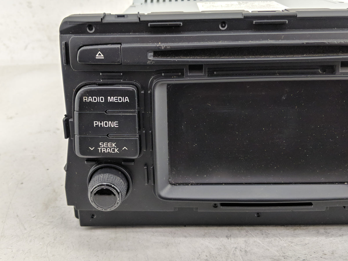 2016-2018 Kia Optima Radio AM FM Cd Player Receiver Replacement P/N:96180-D5100WK Fits Fits 2016 2017 2018 OEM Used Auto Par