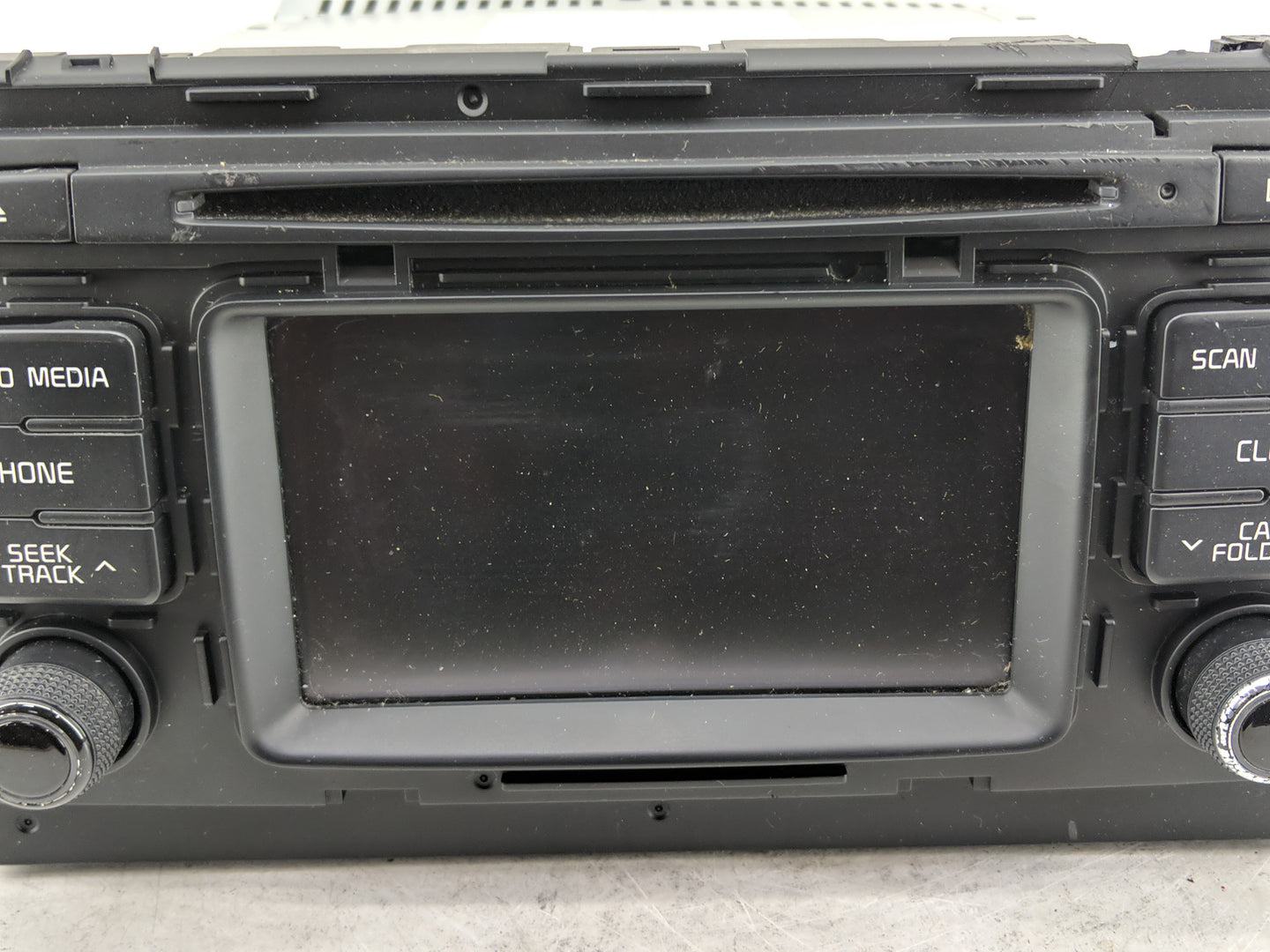 2016-2018 Kia Optima Radio AM FM Cd Player Receiver Replacement P/N:96180-D5100WK Fits Fits 2016 2017 2018 OEM Used Auto Par