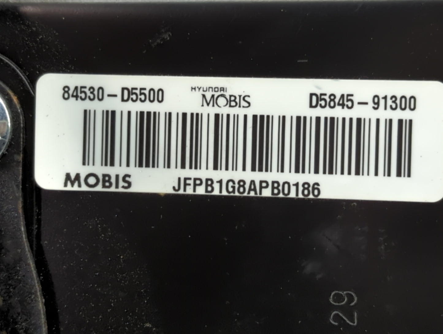2016-2020 Kia Optima Air Bag Passenger Right Dashboard OEM P/N:84530-D5500 Fits Fits 2016 2017 2018 2019 2020 OEM Used Auto 