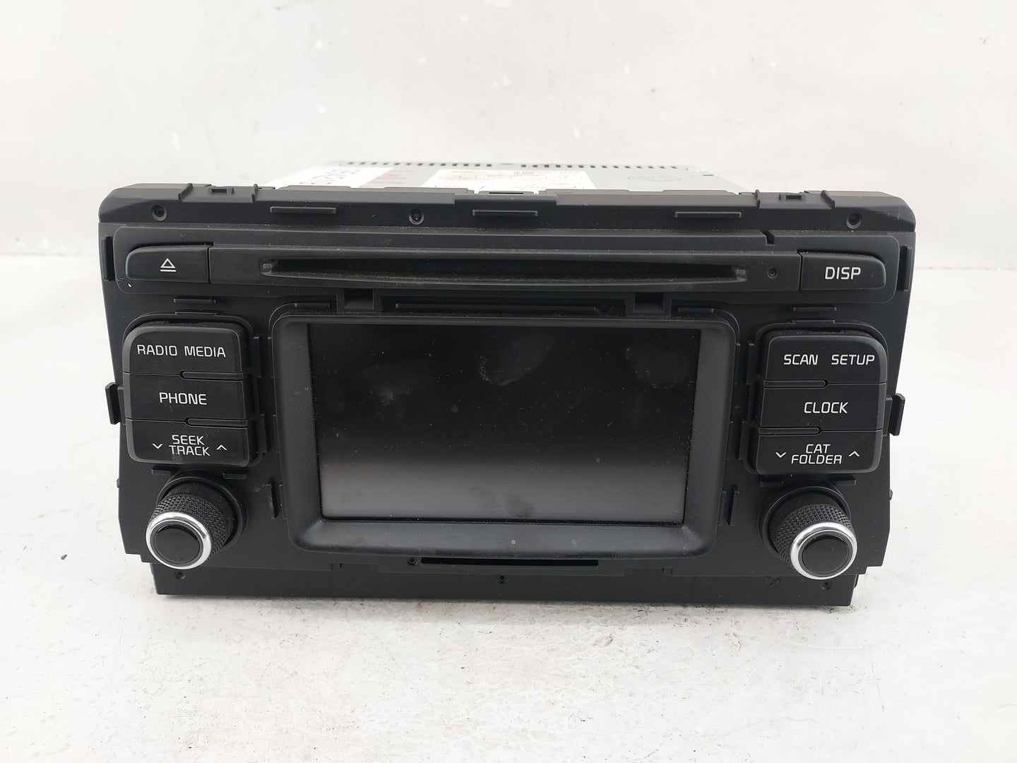 2016-2018 Kia Optima Radio AM FM Cd Player Receiver Replacement P/N:96180-D5100WK Fits Fits 2016 2017 2018 OEM Used Auto Par