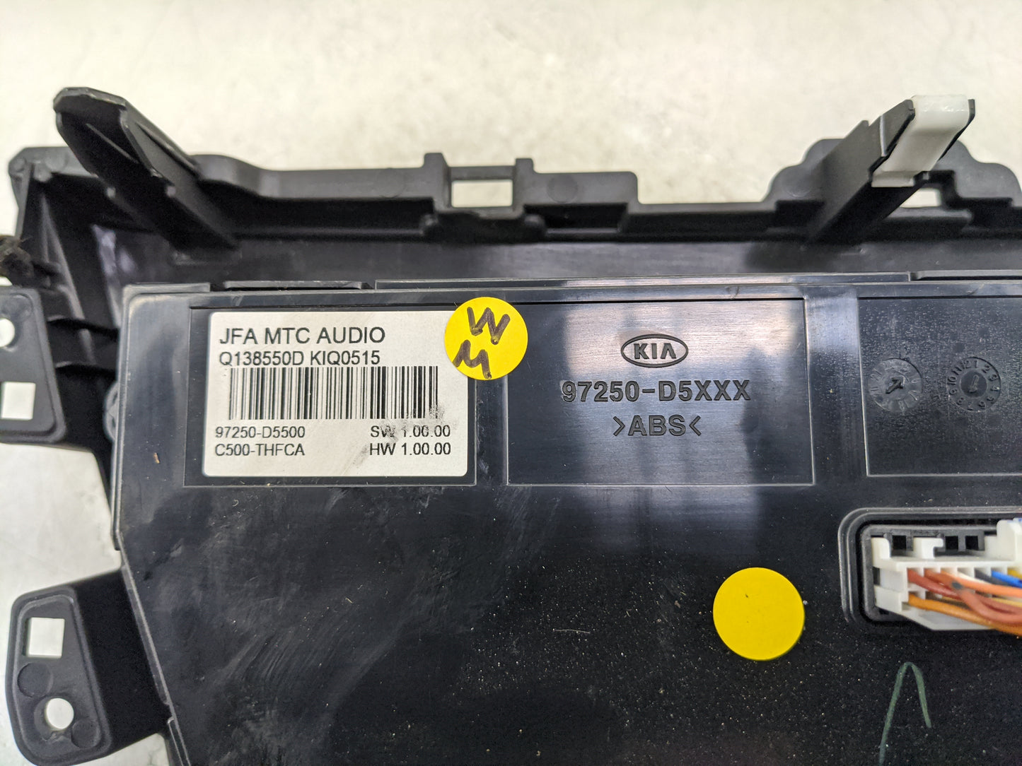 2016-2018 Kia Optima Climate Control Module Temperature AC/Heater Replacement P/N:97250-D5500 Fits Fits 2016 2017 2018 OEM U