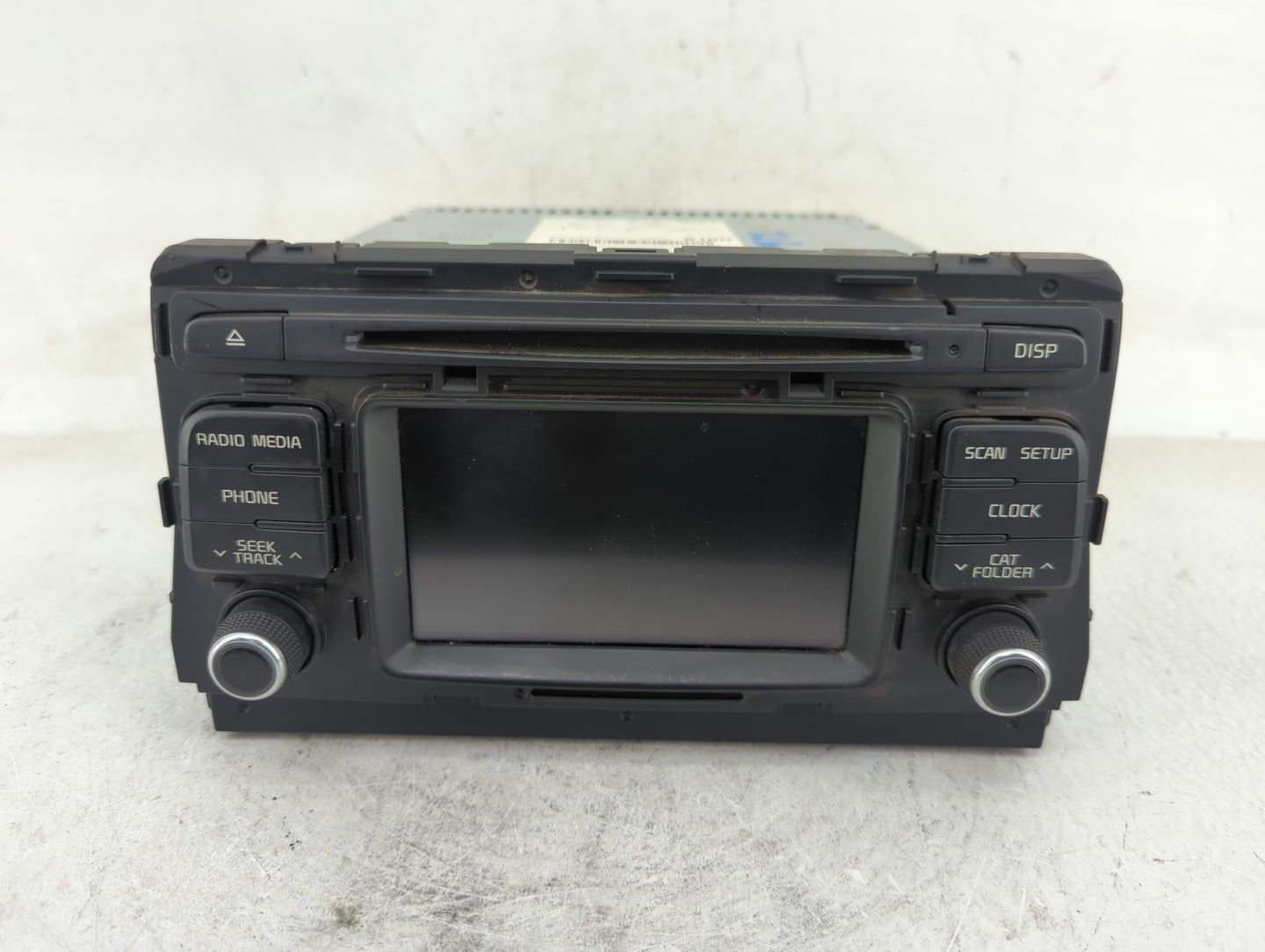 2016-2018 Kia Optima Radio AM FM Cd Player Receiver Replacement P/N:96180-D5100WK Fits Fits 2016 2017 2018 OEM Used Auto Par