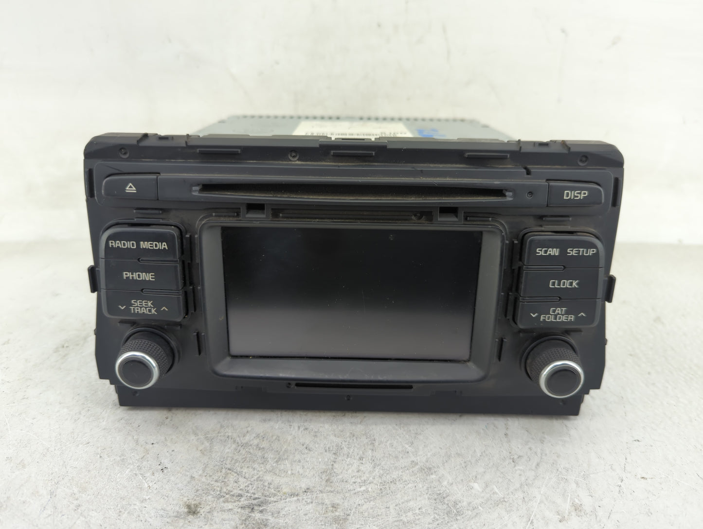 2016-2018 Kia Optima Radio AM FM Cd Player Receiver Replacement P/N:96180-D5100WK Fits Fits 2016 2017 2018 OEM Used Auto Par