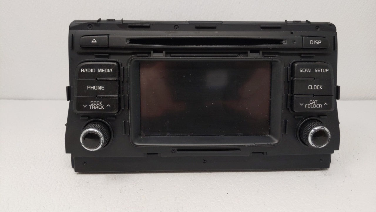 2016-2018 Kia Optima Radio AM FM Cd Player Receiver Replacement P/N:96180-D5100WK 96180-D5100WK Fits Fits 2016 2017 2018 OEM