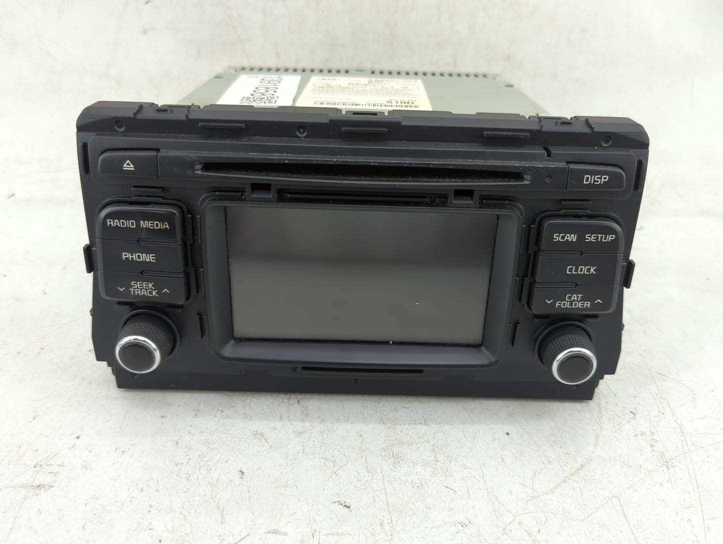 2016-2018 Kia Optima Radio AM FM Cd Player Receiver Replacement P/N:96180-D5100WK Fits Fits 2016 2017 2018 OEM Used Auto Par