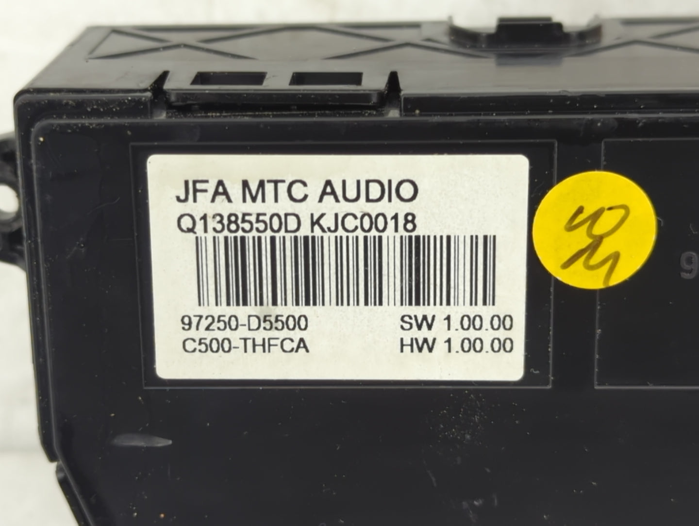 2016-2018 Kia Optima Climate Control Module Temperature AC/Heater Replacement P/N:C500-THFCA 97250-D5500 Fits Fits 2016 2017