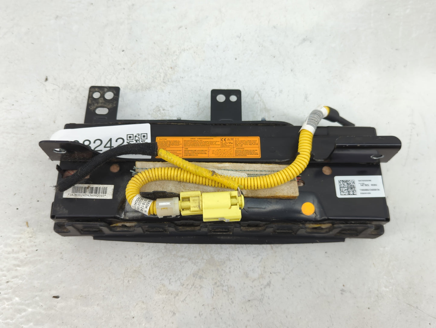 2016-2020 Kia Optima Air Bag Driver Left Knee OEM P/N:56970D5000WK Fits Fits 2016 2017 2018 2019 2020 OEM Used Auto Parts - 