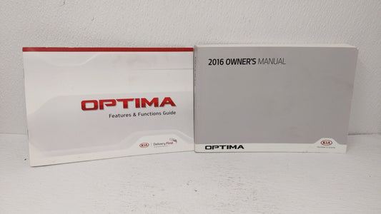 2016 Kia Optima Owners Manual Book Guide OEM Used Auto Parts