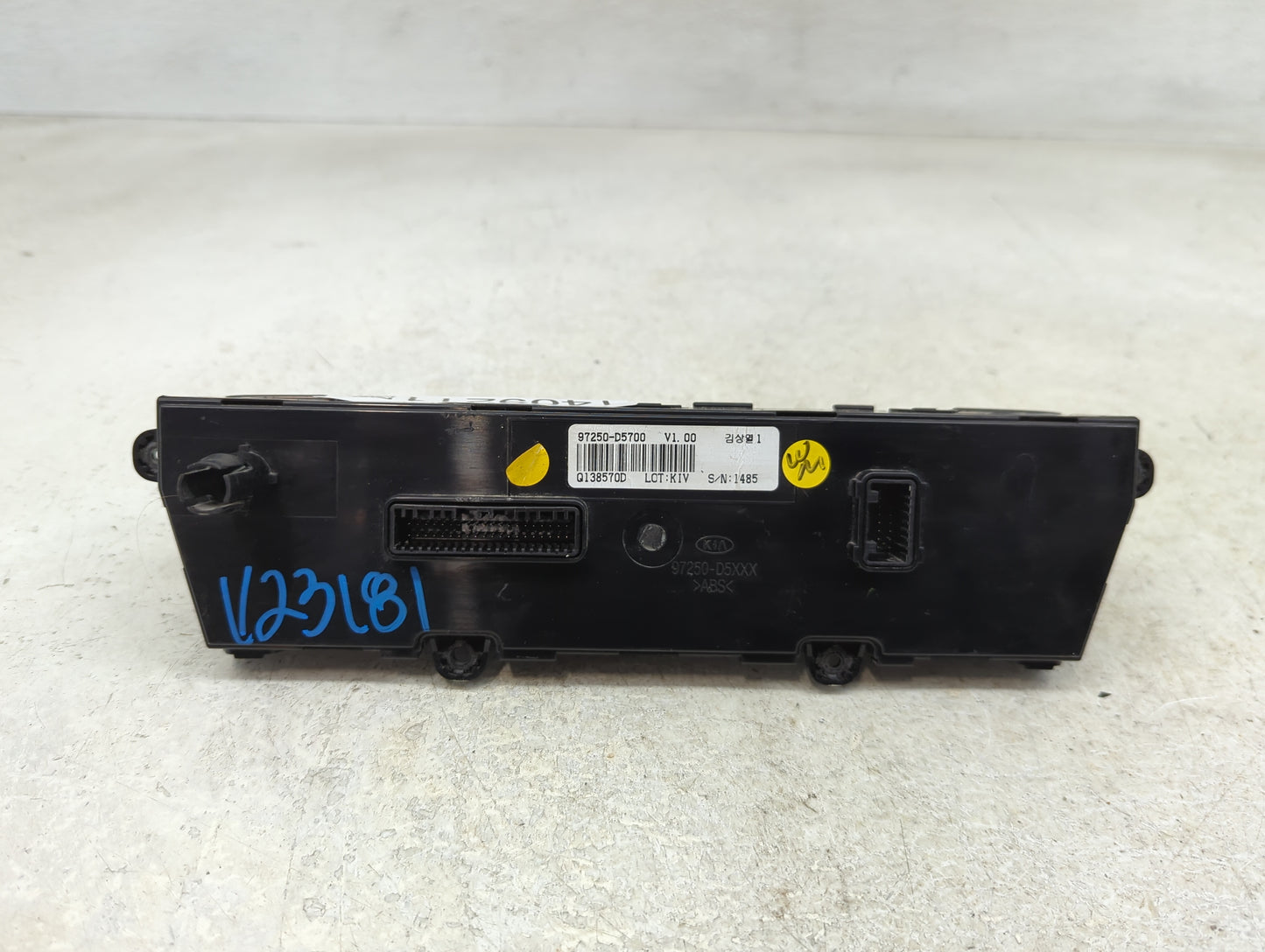 2016-2018 Kia Optima Climate Control Module Temperature AC/Heater Replacement P/N:97250-D5700 Fits Fits 2016 2017 2018 OEM U